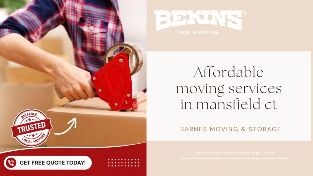 Affordable Moving Services in Mansfield
