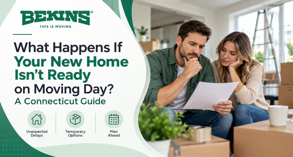 Moving day delay Connecticut homeowners